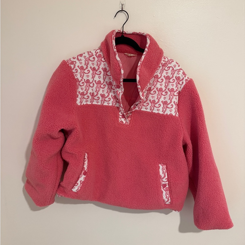 Roller Rabbit Pink Patterned Sweatshirt